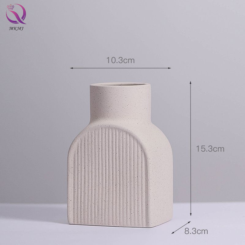 Vase décoratif moderne en céramique – Style nordique