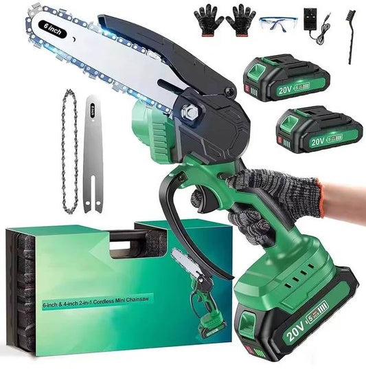 Mini Tronçonneuse à Batterie