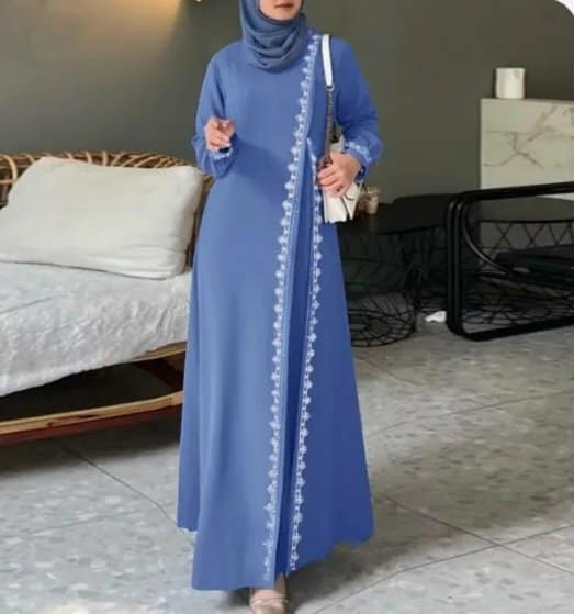 Robe Longue Hijab Élégante – Style Chic & Moderne
