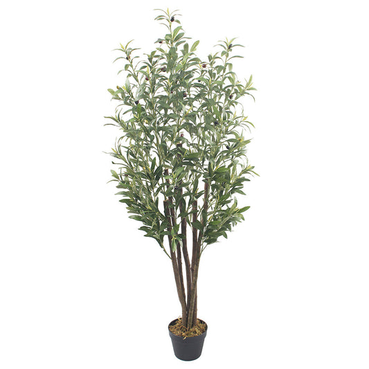 🌿 Arbre d’Olivier Artificiel – Décoration Intérieure Réaliste
