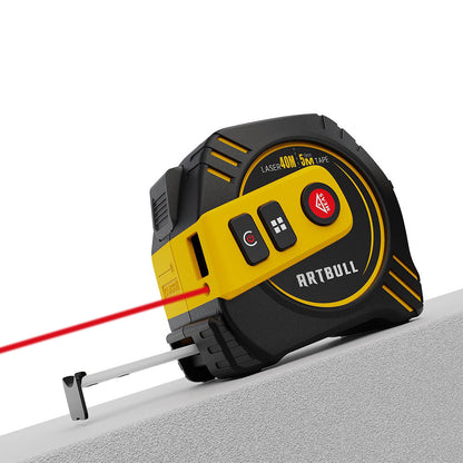 Mètre Ruban Laser Multifonction Rechargeable – 40/80 m + 5 m Ruban