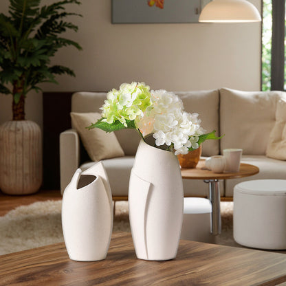 Vase décoratif moderne en céramique – Design élégant 23 cm