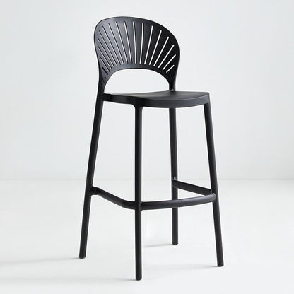 Tabouret de Bar Moderne – Dossier Aéré, Design Élégant et Confortable