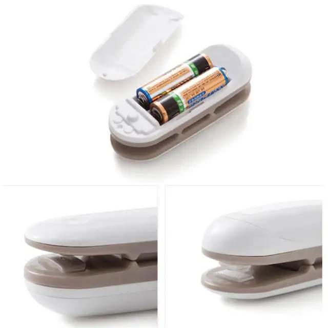 Mini Aspirateur Thermique 2 en 1 – Scelleur et Découpeur de Sacs Plastiques avec Crochet