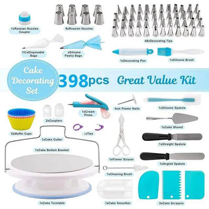 Kit Pâtisserie Complet 398 Pièces