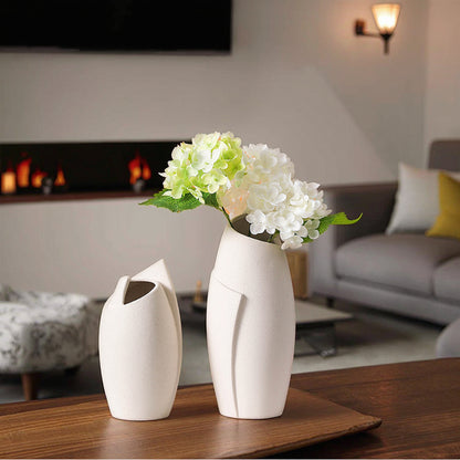 Vase décoratif moderne en céramique – Design élégant 23 cm