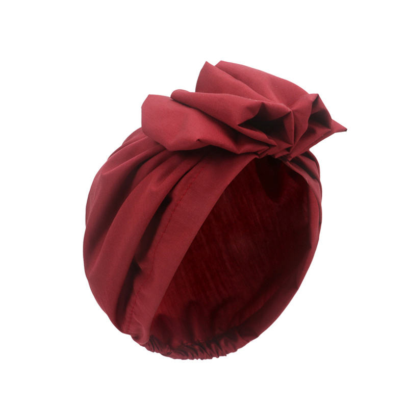 Turban Femme Chic – Bonnet Stylé avec Noeud Élégant