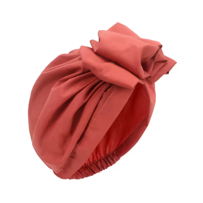 Turban Femme Chic – Bonnet Stylé avec Noeud Élégant