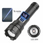 Lampe Torche LED Haute Puissance – Longue Portée & Affichage Intelligent