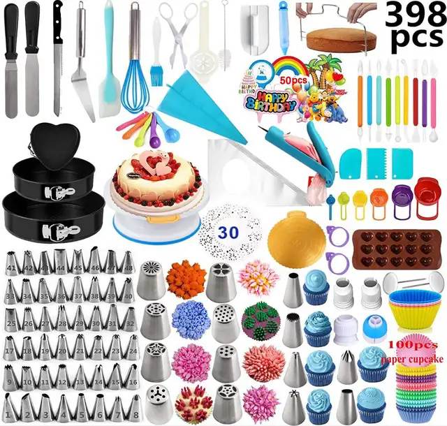 Kit Pâtisserie Complet 398 Pièces